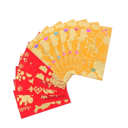 Angoily 72 Stück Teiliges Vietnamesische Neujahrs Envelopes Spring Festival Dekorationen Langlebige Papierumschläge Vielseitig für Familie Geschäft und Traditionelle Hong Bao Angoily 72 Stück Teiliges Vietnamesische Neujahrs Envelopes Spring Festival Dekorationen Langlebige Papierumschläge Vielseitig für Familie Geschäft und Traditionelle Hong Bao von Angoily