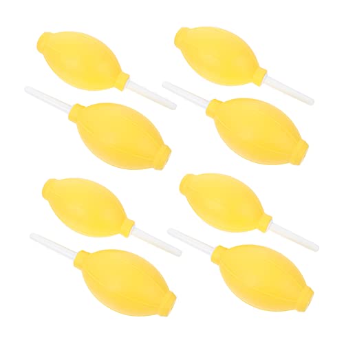 Angoily 8St Blaswerkzeug für saubere Luft für Tastaturen Staubsaugergebläse staubsaugerbürsten waschstaubsauger Kameralinsenreiniger Linsenreinigungsmittel Radiergummi Yellow von Angoily