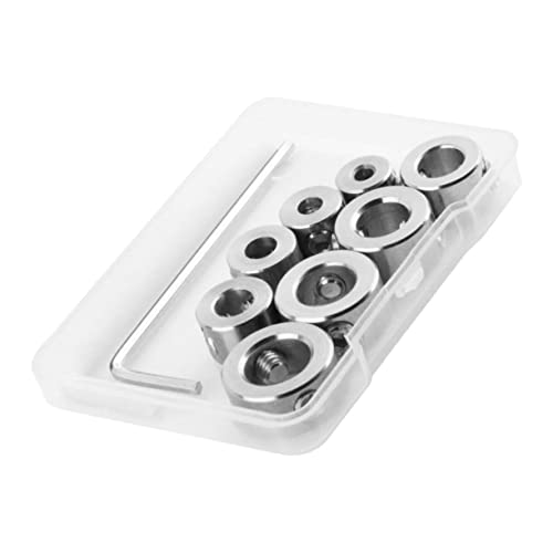 Angoily 8Stücke Teiliges Bohrer Positionierer für Holzarbeiten Metallbohrer Tiefenstopp Ringe Präzise Bohrtiefe und Verbesserte Effizienz für Standard Angoily 8Stücke Teiliges Bohrer Positionierer für Holzarbeiten Metallbohrer Tiefenstopp Ringe Präzise Bohrtiefe und Verbesserte Effizienz für Standard von Angoily