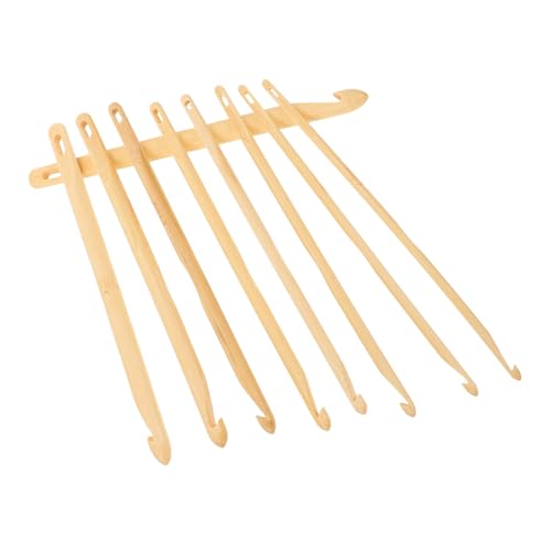 Angoily 9 Teiliges Häkelnadel Set Aus Bambus Haken Zum Häkeln Häkelgarn Ergonomische Nadel Anfänger Süße Wolle Strickgarn Häkelpullover Häkelnadel Pullover Zopfwerkzeug Angoily 9 Teiliges Häkelnadel Set Aus Bambus Haken Zum Häkeln Häkelgarn Ergonomische Nadel Anfänger Süße Wolle Strickgarn Häkelpullover Häkelnadel Pullover Zopfwerkzeug von Angoily
