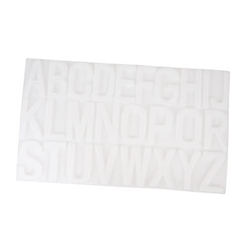 Angoily DIY Silikonform Buchstaben Zahlen Set Weiß Flexible Langlebige Gießform für Anhänger Herstellung Non Stick Leicht zu Reinigen für Kreative Schmuck und Schlüsselanhänger DIY Angoily DIY Silikonform Buchstaben Zahlen Set Weiß Flexible Langlebige Gießform für Anhänger Herstellung Non Stick Leicht zu Reinigen für Kreative Schmuck und Schlüsselanhänger DIY von Angoily