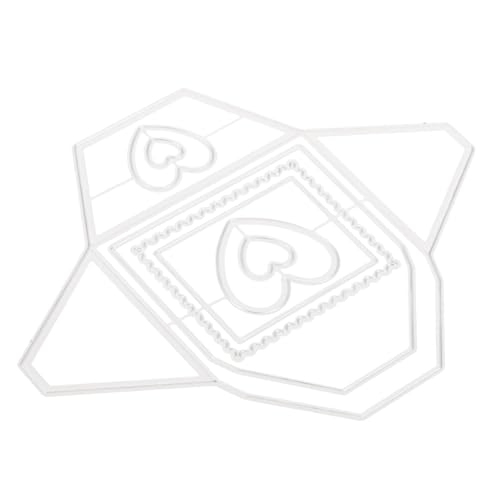 Angoily DIY Stanzform Karbonstahl Für Umschläge Dekorative Bastelschablone Für Papierprojekte Für Scrapbooking Und Grußkarten Fördert Kreativität Und Praktische Angoily DIY Stanzform Karbonstahl Für Umschläge Dekorative Bastelschablone Für Papierprojekte Für Scrapbooking Und Grußkarten Fördert Kreativität Und Praktische von Angoily