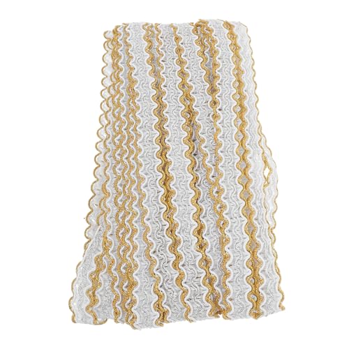 Angoily DIY bastelleiste dekoration gardinenzubehör DIY Zubehör Kleidungszubehör DIY-Kleidungsbesätze Blumen- für Patch Streifen Schnürsenkel Zopfbesatz Band Handwerk Polyestergarn Beige Angoily DIY bastelleiste dekoration gardinenzubehör DIY Zubehör Kleidungszubehör DIY-Kleidungsbesätze Blumen- für Patch Streifen Schnürsenkel Zopfbesatz Band Handwerk Polyestergarn Beige von Angoily