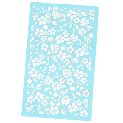 Angoily Diy Seiden Druckschablone für Polymer Wiederverwendbar und Waschbar für Bastelprojekte Schmuckherstellung und Holzdekoration Angoily Diy Seiden Druckschablone für Polymer Wiederverwendbar und Waschbar für Bastelprojekte Schmuckherstellung und Holzdekoration von Angoily