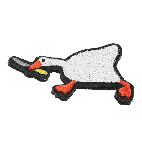 Angoily Gestickter Gänse Aufnäher Hochwertigem Einzigartiger Cartoon Patch Für Kleidung Taschen Und DIY Projekte Lebendige Farben Für Bastelarbeiten Angoily Gestickter Gänse Aufnäher Hochwertigem Einzigartiger Cartoon Patch Für Kleidung Taschen Und DIY Projekte Lebendige Farben Für Bastelarbeiten von Angoily