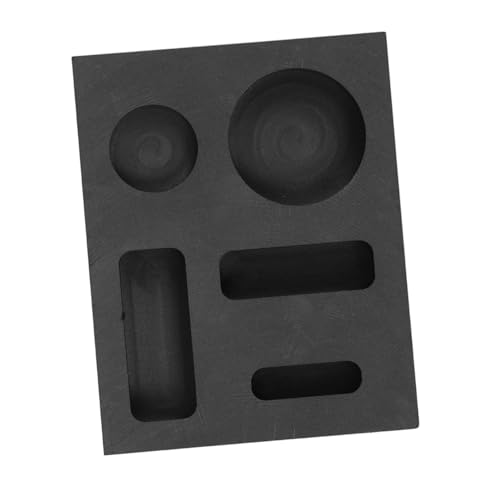 Angoily Graphitform Gussform für Und gießen Barren Ingotform Barfenformen Schmuckschmelzmodell Werkzeug zum Schmelzen von Gold Gießform schmelzen Metallguss-Bausatz Schmelzform Schwarz Angoily Graphitform Gussform für Und gießen Barren Ingotform Barfenformen Schmuckschmelzmodell Werkzeug zum Schmelzen von Gold Gießform schmelzen Metallguss-Bausatz Schmelzform Schwarz von Angoily