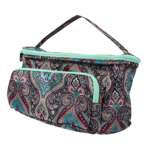 Angoily Häkelnadeltasche Strapazierfähigem Material Organizer für Strick und Nähzubehör Praktische Aufbewahrungstasche mit Reißverschluss für Projekte und Unterwegs Angoily Häkelnadeltasche Strapazierfähigem Material Organizer für Strick und Nähzubehör Praktische Aufbewahrungstasche mit Reißverschluss für Projekte und Unterwegs von Angoily