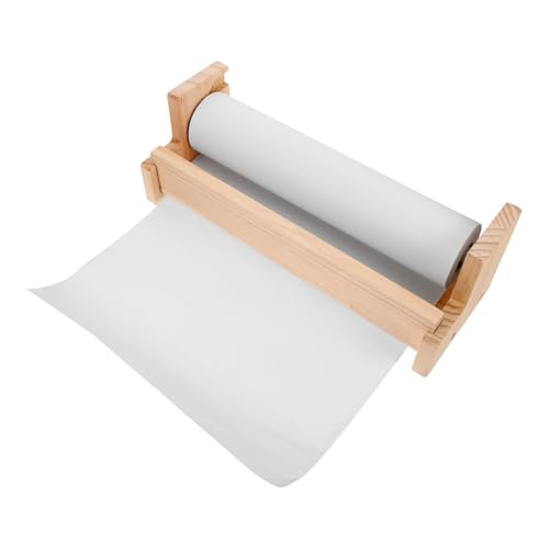 Angoily Holzständer für Malrollen Easel für Praktischer Zeichentisch mit Papierrolle Robuster Maluntergrund für Gestalten und Zeichnen im Spielzimmer oder Klassenzimmer Angoily Holzständer für Malrollen Easel für Praktischer Zeichentisch mit Papierrolle Robuster Maluntergrund für Gestalten und Zeichnen im Spielzimmer oder Klassenzimmer von Angoily