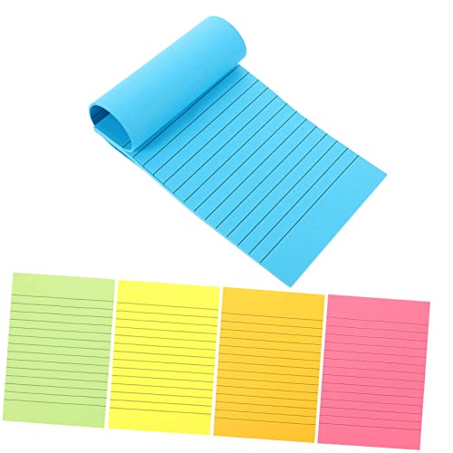 Angoily Klebende Notizblöcke Selbstklebende Memo Pads Mit Linierter Oberfläche Praktische Haftnotizen Für Büro Schule Und Zuhause Fluoreszierendes Angoily Klebende Notizblöcke Selbstklebende Memo Pads Mit Linierter Oberfläche Praktische Haftnotizen Für Büro Schule Und Zuhause Fluoreszierendes von Angoily