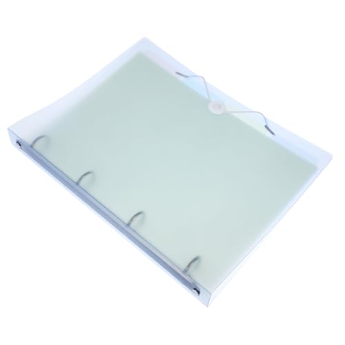 Angoily Mappe Dateiorganisator Notizbuchordner mit losen Blättern Abdeckung Bindemittel dokumentieren Notizbuch Binder Hefthüllen aus Kunststoff Binderschale Plastik Blue Angoily Mappe Dateiorganisator Notizbuchordner mit losen Blättern Abdeckung Bindemittel dokumentieren Notizbuch Binder Hefthüllen aus Kunststoff Binderschale Plastik Blue von Angoily