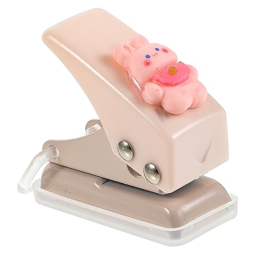 Angoily Mini-locher Locher Einzeln Einzellocher Loser Blattpunsch Handwerkliche Schläge Locher Aus Metall Handlocher Kawaii Locher Mini-stanzer Für Papier Student Dusche Plastik Klein von Angoily