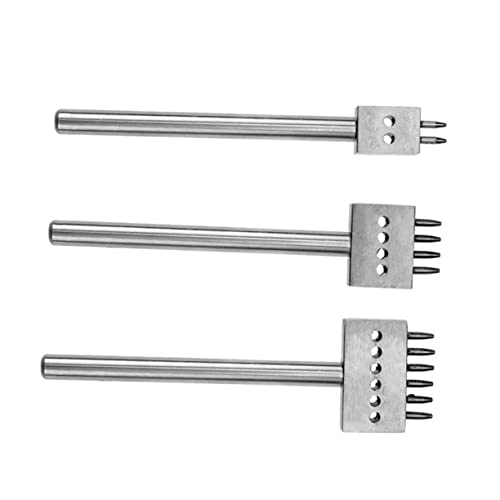 Angoily Rundloch Stanzer Set für Leder Diy Werkzeug Langlebiger für Präzises Stanzen für Uhrenarmbänder Teile Angoily Rundloch Stanzer Set für Leder Diy Werkzeug Langlebiger für Präzises Stanzen für Uhrenarmbänder Teile von Angoily