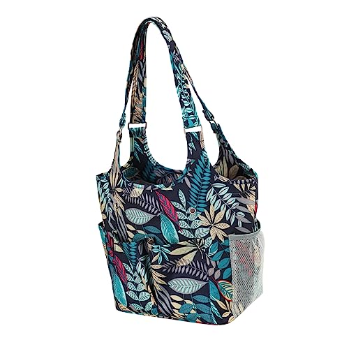Angoily Stricktasche Oxford mit Blattmuster Wollgarnbehälter für Strick und Häkelprojekte für Anfänger Große Kapazität Perfektes für Besondere Angoily Stricktasche Oxford mit Blattmuster Wollgarnbehälter für Strick und Häkelprojekte für Anfänger Große Kapazität Perfektes für Besondere von Angoily