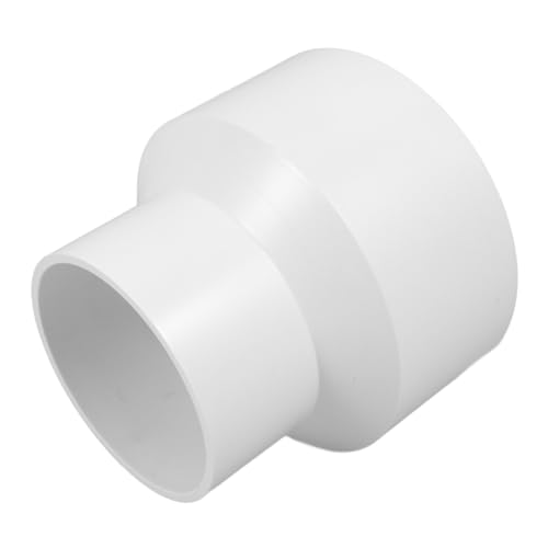 Angoily Zubehör für die Wasserversorgung Schlüsselanhänger stehen lochfreie Scharniere wasserschlauch adapter Wasserrohr Adapter PVC-Wasserleitungsfitting Rohrverbinder aus Kunststoff von Angoily