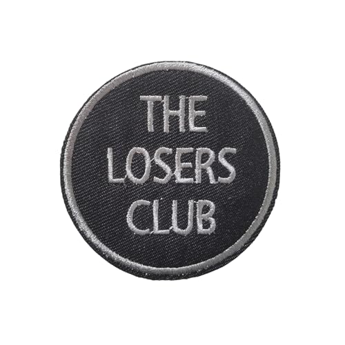 The Losers Club Patch Embroidered Iron On Sew On Patch Badge Applique Emblem for Clothing, Backacks, T-Shirts, Jackets, Jeans, Westen, Biker von Anikoocory