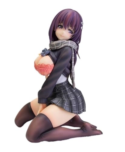 Nsfw Figur Ecchi Figur Anime Figur 1/6 Mädchen ohne Kleidung Puppe Dekoration Modell Cartoon Spielzeugfigur Anime Girl Serie 16 cm/6,3 Zoll(Soft Breasts) von AnimaFg