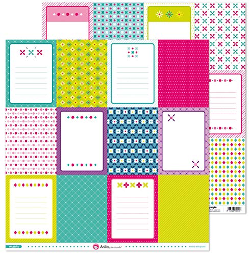 Anita und Seine Welt Kollektion Mosaik Scrapbooking, Papier, Karten, 30,5 x 30,5 cm von Anita y Su Mundo