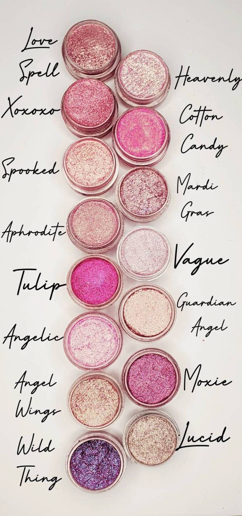 Eyeshadow Die Pinks Collection von AnnaleeCosmetics