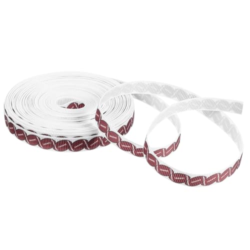 Anneome 1 Rolle Kugelfadenband seidenband ribbon hochzeitsdeco einpackpapier party decoration Baseball-Bastelband Festivalband Geschenkverpackungsband DIY handwerk machen band Polyester von Anneome