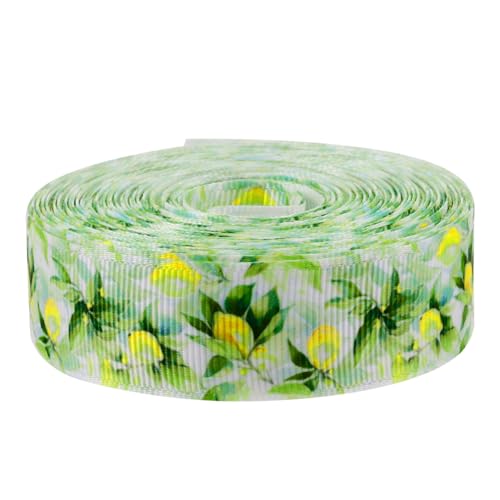 Anneome 1 Rolle Schleife Gurtband Gewebeband Eincremehilfe Girlanden Zitronendeko Bastel Blumengirlande Dekoration Blumenkranz Geschenkband Dekorativ -kunstband Stoff von Anneome