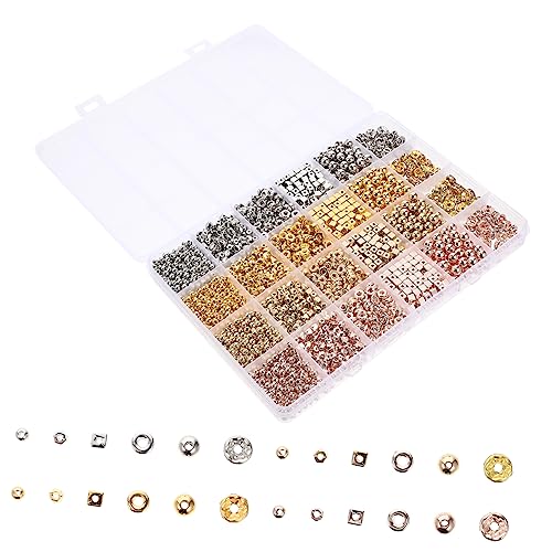 Anneome 1 Satz Abstandsperlen Kit zur Herstellung von Perlenschmuck Schmuckherstellung aus Perlen Strassperlen wohnungseinrichtung wohnungsdeko Armband Perlenmaterial Perlensets ccb von Anneome