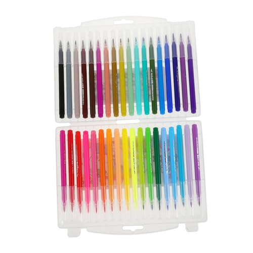 Anneome 1 Satz Buntstift Stoffmarker kindermarker Farbmarkierungsstifte Farben malen Marker für Kinder Farbstifte schreibkladde creative Bunte Stifte abwaschbarer aquarellstift Plastik von Anneome