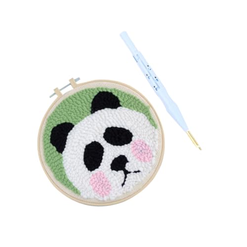 Anneome 1 Satz Stickformfaden basteln für kinder bastelmaterial für kinder embroidery thread DIY-Set Bastelsets aus Filz Stanzstickereizubehör Stickwerkzeug-Set Bastelwerkzeug für Kinder von Anneome