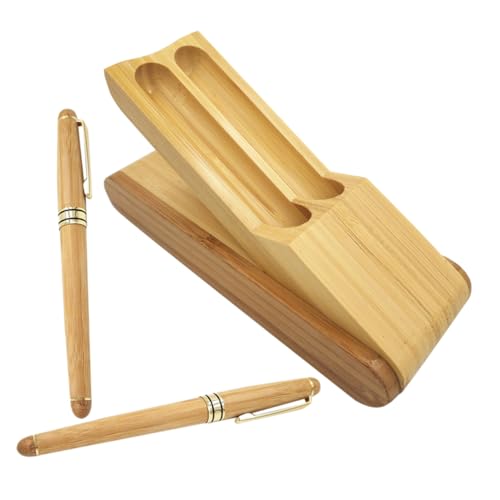Anneome 1 Satz Stift-set Füllfederhalter Für Kalligrafie Business Geschenkstift Füller Praktischer Signierstift Büro Stift Wiederverwendbarer Füllfederhalter Bambus Brown Anneome 1 Satz Stift-set Füllfederhalter Für Kalligrafie Business Geschenkstift Füller Praktischer Signierstift Büro Stift Wiederverwendbarer Füllfederhalter Bambus Brown von Anneome