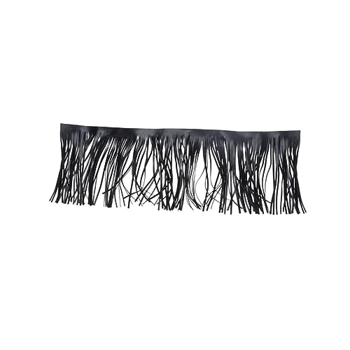 Anneome 1 Stück Kleidung Quaste trimmen schwarzer Fransenbesatz Stoff Nähen Party wohnungseinrichtung wohnungsdeko Doppelseitige Quastenriemen Kostümzubehör swor DIY Kleiderquaste Black Anneome 1 Stück Kleidung Quaste trimmen schwarzer Fransenbesatz Stoff Nähen Party wohnungseinrichtung wohnungsdeko Doppelseitige Quastenriemen Kostümzubehör swor DIY Kleiderquaste Black von Anneome
