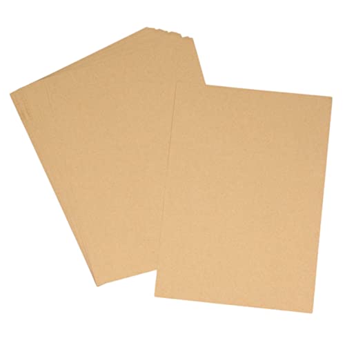 Anneome 100 Blatt A4 Kraftpapier Blanko Vintage Schreibpapier Retro Briefpapier Für Kreative Projekte Langlebiges Geschenkpapier Ideal Für Einladungen Und Persönliche Notizen von Anneome