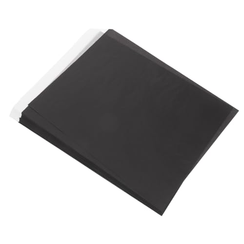 Anneome 100 Blatt Kohlepapier Handwerk Schablonenpapier Pergament Zeichenpapier überweisen Übertragungspapier zeichnen Büro-Pauspapier Kohletransfer-Kopierpapier Black Anneome 100 Blatt Kohlepapier Handwerk Schablonenpapier Pergament Zeichenpapier überweisen Übertragungspapier zeichnen Büro-Pauspapier Kohletransfer-Kopierpapier Black von Anneome