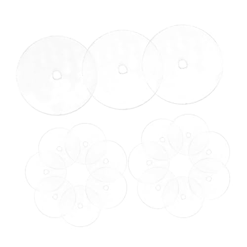 Anneome 100Stücke Ohrring Verschlüsse Hypoallergene Selbstklebende Eva Pads für Ohrstecker Transparente Stützpolster für Stabilen Halt für Sport Anneome 100Stücke Ohrring Verschlüsse Hypoallergene Selbstklebende Eva Pads für Ohrstecker Transparente Stützpolster für Stabilen Halt für Sport von Anneome