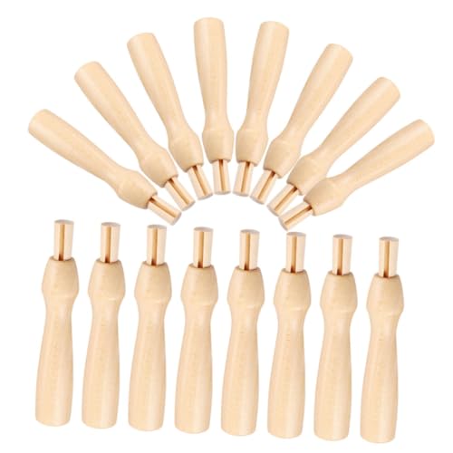 Anneome 16Stücke Teiliges für Bastelarbeiten Ersatzgriffe Holz für Filznadeln für Filzwerkzeuge Handgefertigte Kreativprojekte Anfänger und Erfahrene Bastler Anneome 16Stücke Teiliges für Bastelarbeiten Ersatzgriffe Holz für Filznadeln für Filzwerkzeuge Handgefertigte Kreativprojekte Anfänger und Erfahrene Bastler von Anneome
