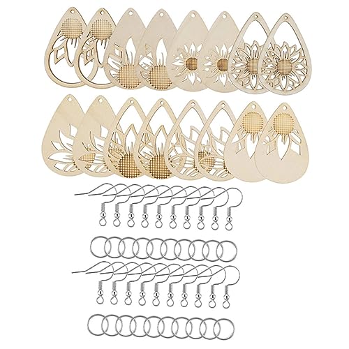 Anneome 182 Teiliges DIY Ohrring Set Aus Unvollendete Dangle Ohrringe Bastelmaterial Mit 32 Ohranhängern 100 Sprüngen Und 50 Ohrhaken Für Kreative Schmuckgestaltung von Anneome