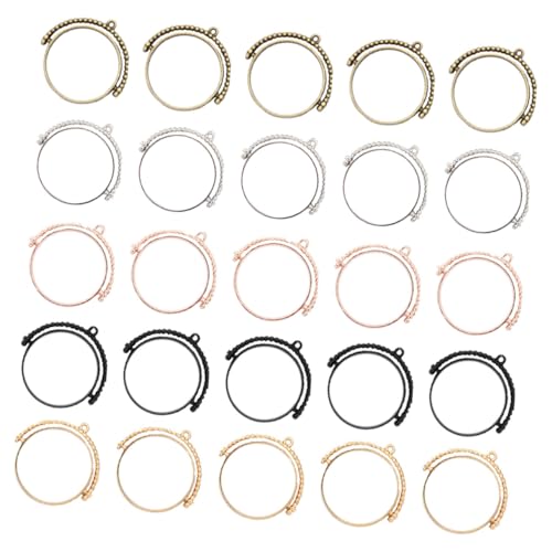 Anneome 25 Stück Accessoires von Legierungsgrenzzubehör Blendenrohlinge für Charme Anhänger für Halsketten Reiz bilderrahmen Zubehör zur Schmuckherstellung Lünettenanhänger Zinklegierung Anneome 25 Stück Accessoires von Legierungsgrenzzubehör Blendenrohlinge für Charme Anhänger für Halsketten Reiz bilderrahmen Zubehör zur Schmuckherstellung Lünettenanhänger Zinklegierung von Anneome