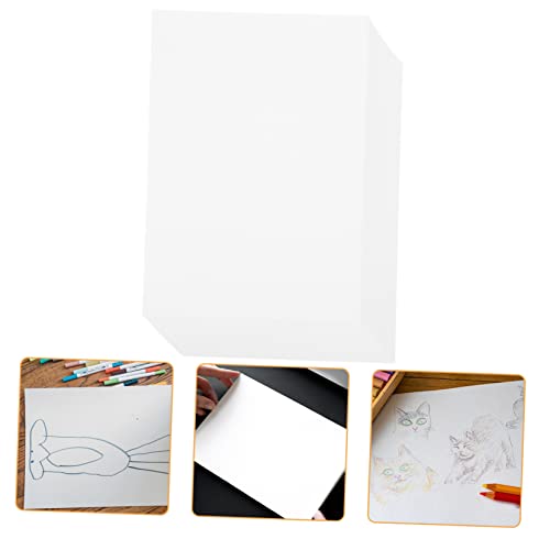 Anneome 50 Blatt Aquarellkarte aquarellpapier für kinder weißes Zeichenpapier für Kinder Kunstdruckpapier für Kinder Skizzenpapier Skizzieren von Aquarellpapier Kinder Malpapier Papierstau von Anneome