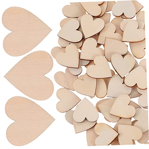 Anneome DIY Holzherzen Zum Basteln Unbehandelte Holzscheiben Herzform Für Valentinstagsdekoration Und Kreative Projekte 20mm 3 Packungen von Anneome