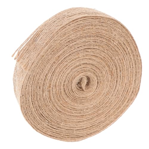 Anneome DIY Jute Geschenkband 2cm Breite Handgemachtes Deko Band Für Hochzeiten Partys Und Bastelprojekte Multifunktionales Und Dekoratives Band Aus Natürlichem Jute von Anneome