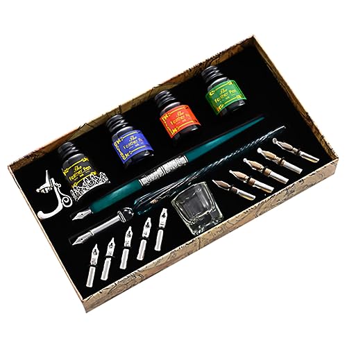 Anneome Dip-Stift kalligraphie-stifte kalligraphie stifte Smooth dip pen kalegrafiestifte Calligraphy kit stylofon kugelschreiber halterung studentisches Briefpapier Signatur-Stift-Kit von Anneome