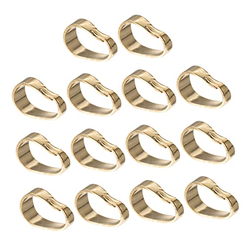 Anneome Große 18k Vergoldete Link Buckles Für DIY Schmuckherstellung Anhänger Verbindungsstücke Schmuck Zubehör Für Halsketten Und Armbänder Ideal Für Kreative Bastelprojekte von Anneome