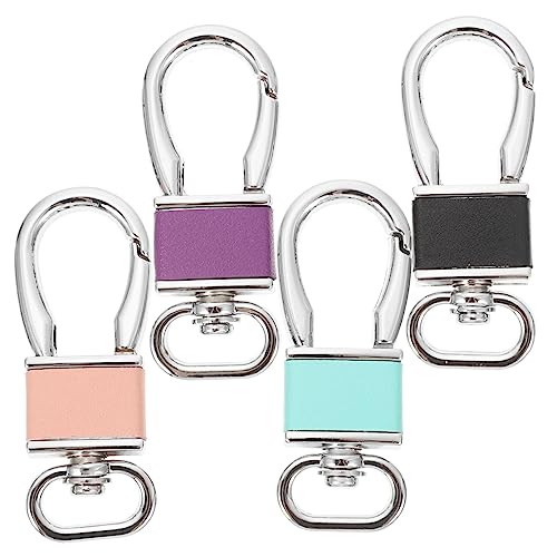 Anneome Karabiner Schlüsselring Set Schlüsselanhänger Mit Clip Schlüsselanhänger Für änner Macaron Farben Chrom Pink Chrom Chrom Chrom Lila von Anneome