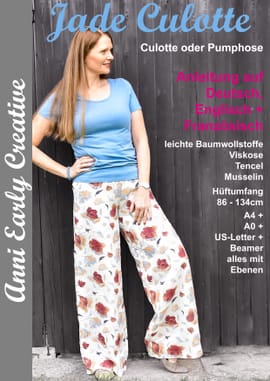 Hose Jade Culotte von Anni Early Creative