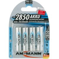 4 ANSMANN Akkus Mignon AA 2.650 mAh von Ansmann