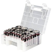 ANSMANN Batterien-Set Red Alkaline Baby C, Micro AAA, Mono D, Mignon AA, E-Block 1,5 V/9,0 V V von Ansmann