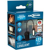 ANSMANN Book Light LED Buch-Leselampe schwarz von Ansmann