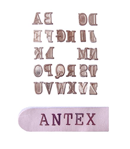 Antex R8Q0L030 Buchstaben-Brennstempel für Brandmalerei von Antex