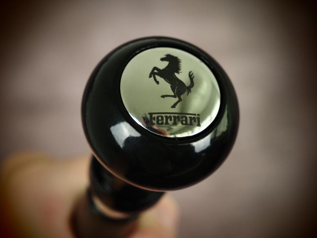 Ferrari Gearstick Walking Stick - Elevate Your Stride With Automotive Elegance Walking Stick, Luxury Aid, Gearstick Handle von AntiquaVinux