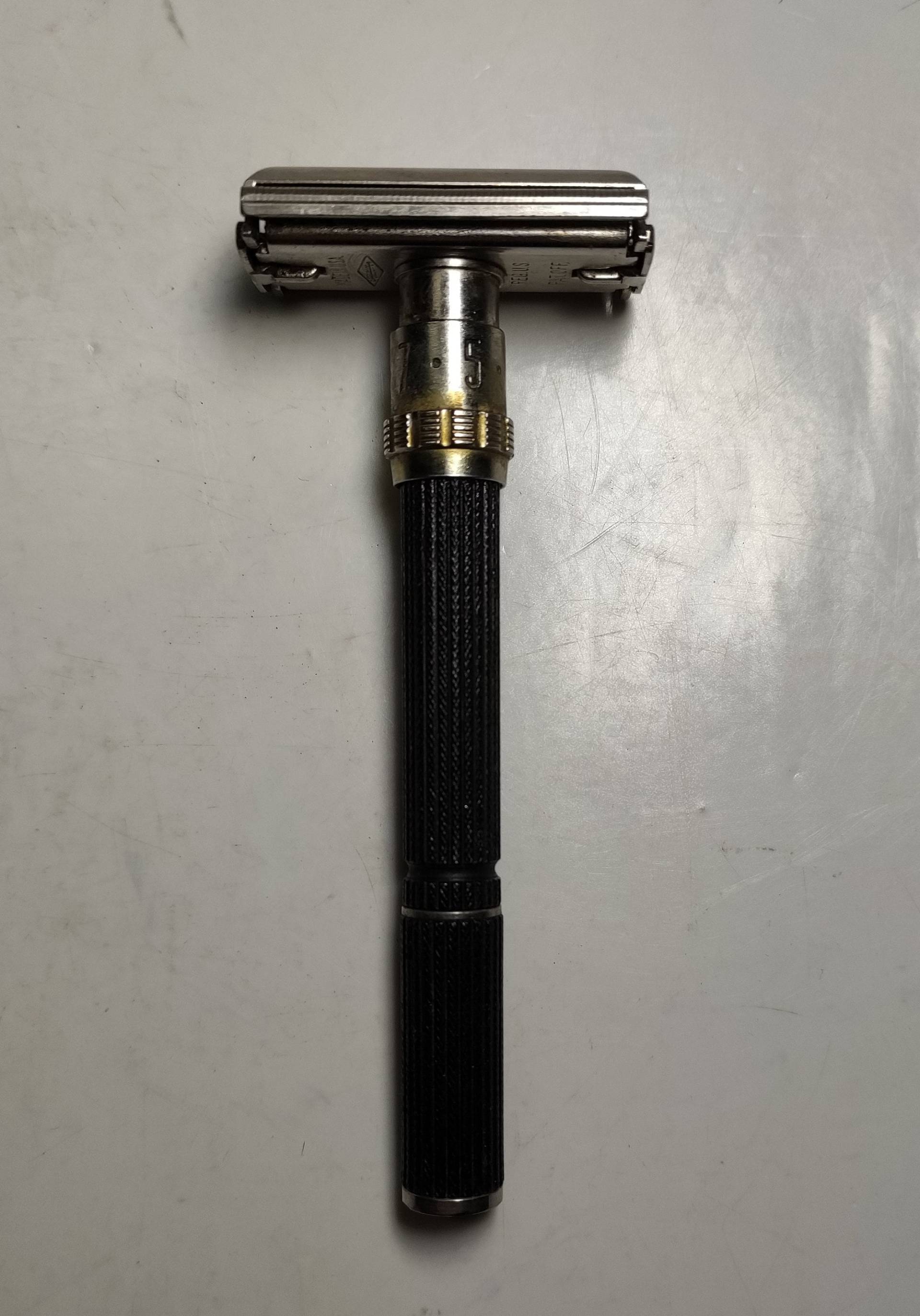 Vintage Gillette Verstellbares Rasiermesser in Tollem Zustand von AntiquesGiftsArt