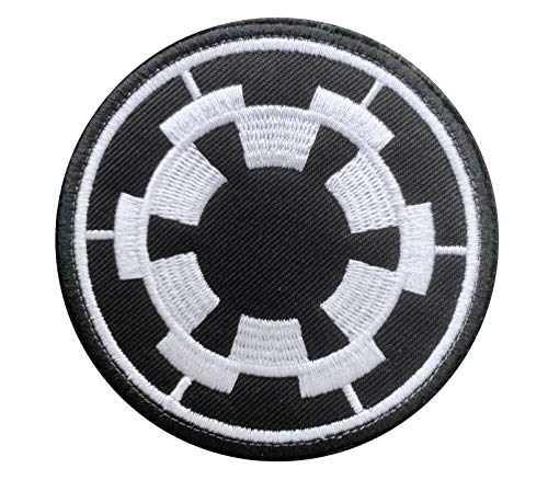 Antrix Galactic Empire Empire Target Tactical Applique Fastener Hook and Loop Military Movie Film Galactic Empire Badge Patch - Durchmesser 8 cm von Antrix