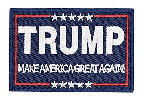 Antrix Trump Make America Great Again Taktisches Abzeichen mit Klettverschluss, 8,9 x 5,8 cm von Antrix